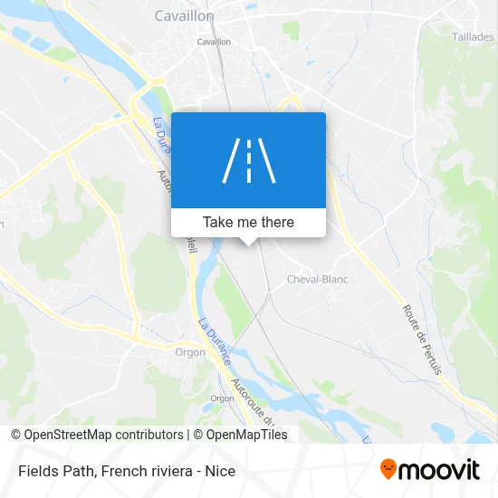 Chemin Des Champs map