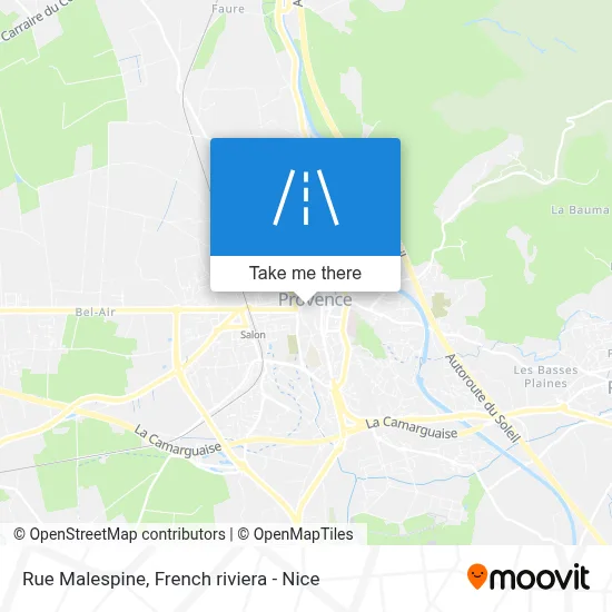 Mapa Rue Malespine