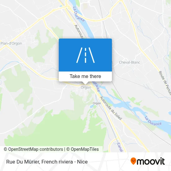 Rue Du Mûrier map