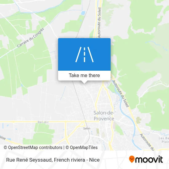 Rue René Seyssaud map