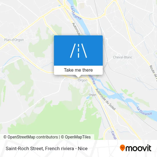 Mapa Rue Saint-Roch