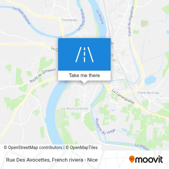 Rue Des Avocettes map
