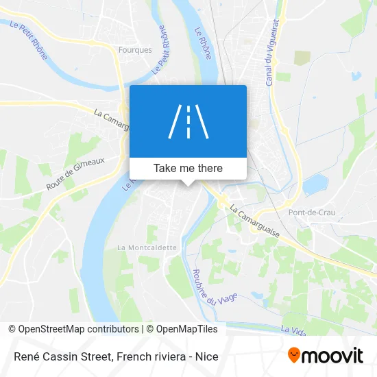 Rue René Cassin map