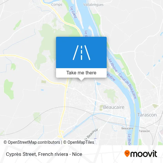 Rue Des Cyprès map