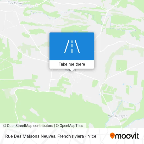 Rue Des Maisons Neuves map