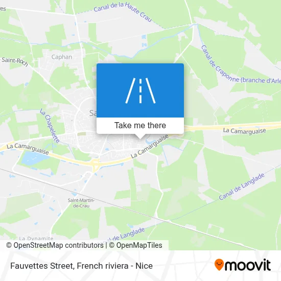 Rue Des Fauvettes map