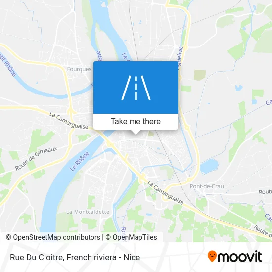 Mapa Rue Du Cloitre