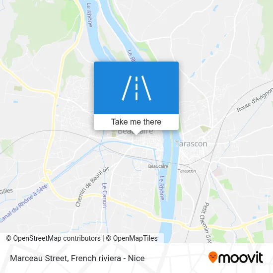 Mapa Rue Marceau