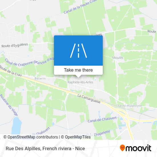 Rue Des Alpilles map