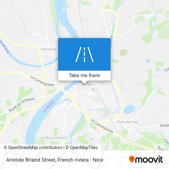 Rue Aristide Briand map