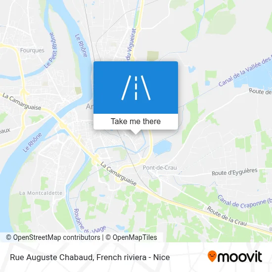 Rue Auguste Chabaud map