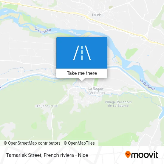 Rue Des Tamaris map