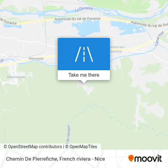 Chemin De Pierrefiche map