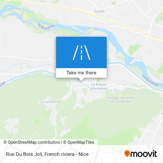 Rue Du Bois Joli map