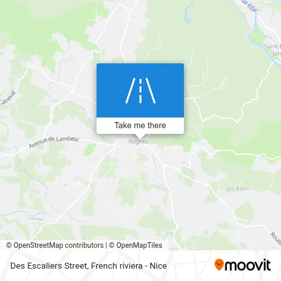 Rue Des Escaliers map