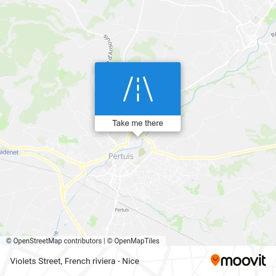 Rue Des Violettes map