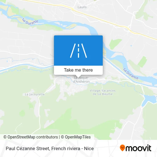 Rue Paul Cézanne map
