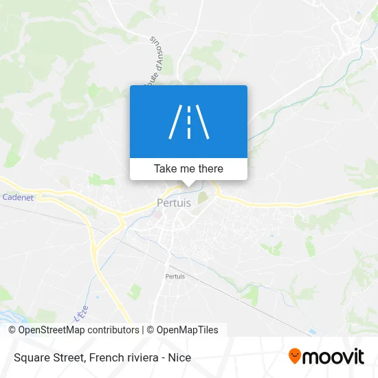 Rue Du Square map