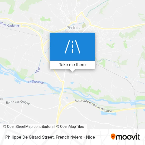 Rue Philippe De Girard map