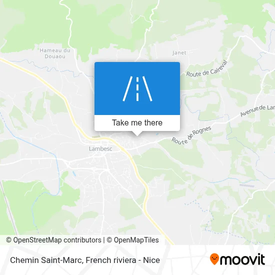 Chemin Saint-Marc map