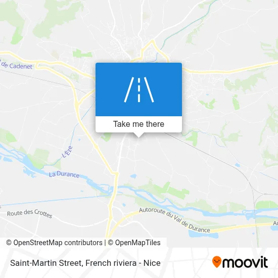 Mapa Rue Saint-Martin