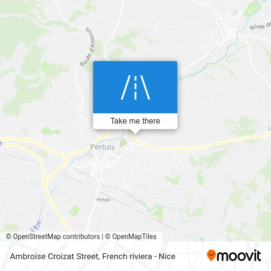 Rue Ambroise Croizat map