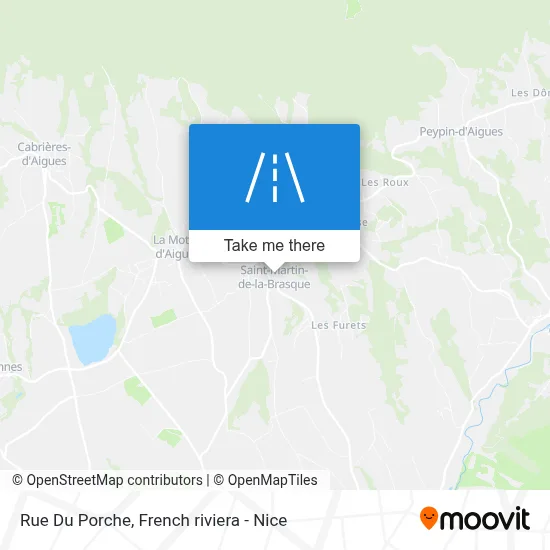 Mapa Rue Du Porche