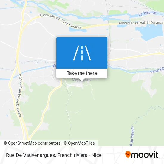 Rue De Vauvenargues map