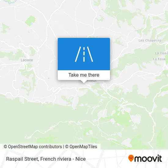 Mapa Rue Raspail