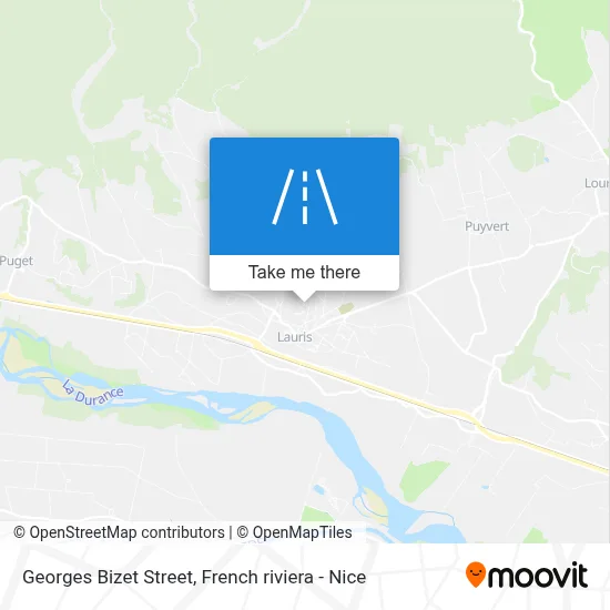 Mapa Rue Georges Bizet