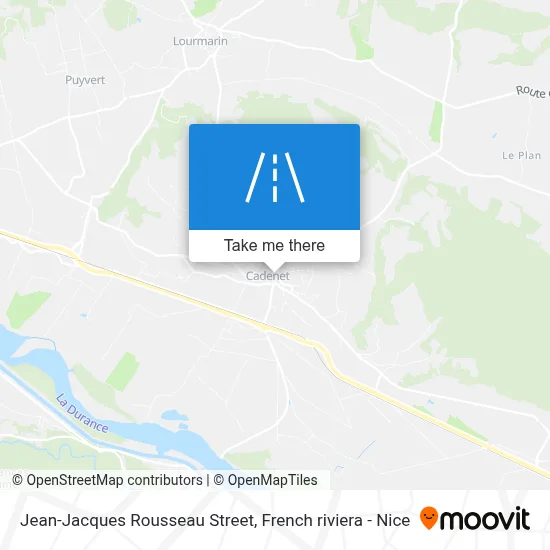 Rue Jean-Jacques Rousseau map