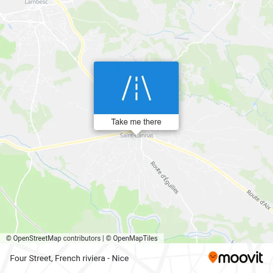 Rue Du Four map
