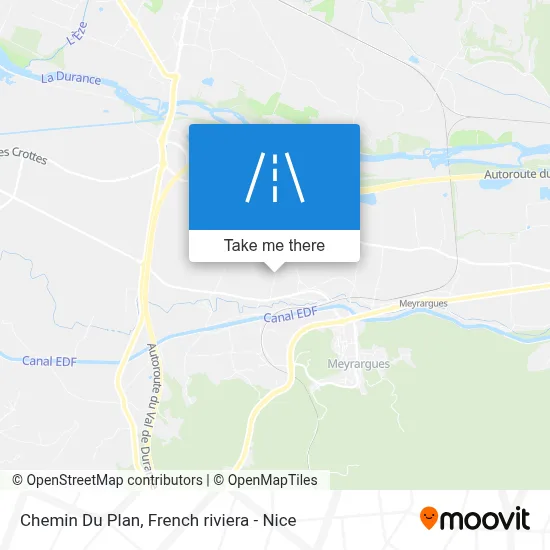Chemin Du Plan map