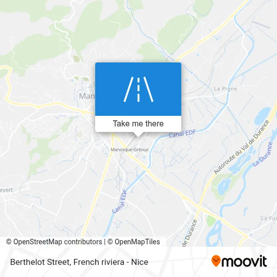 Mapa Rue Berthelot