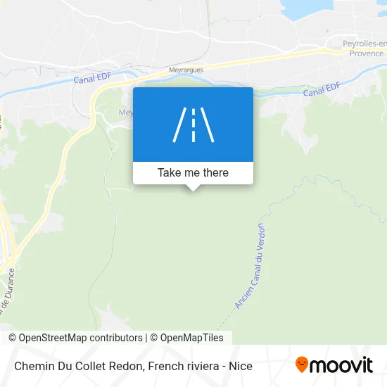 Chemin Du Collet Redon map