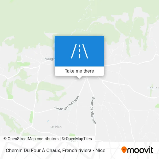 Chemin Du Four À Chaux map
