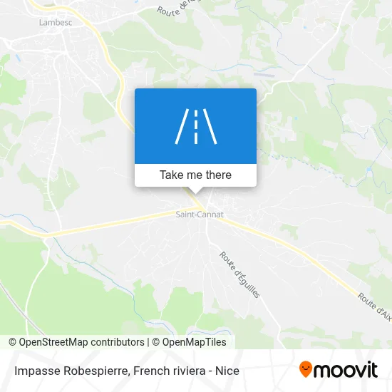 Impasse Robespierre map