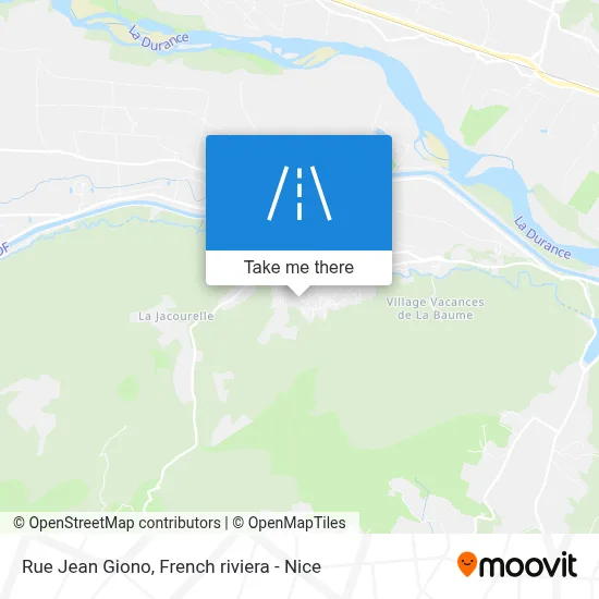 Rue Jean Giono map