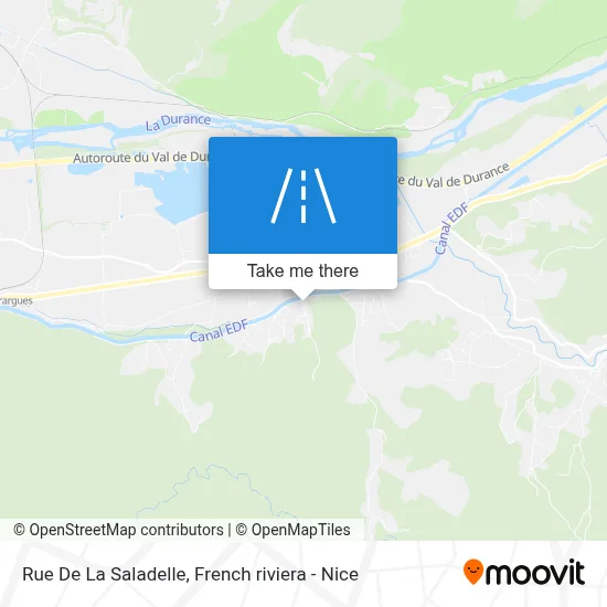 Rue De La Saladelle map