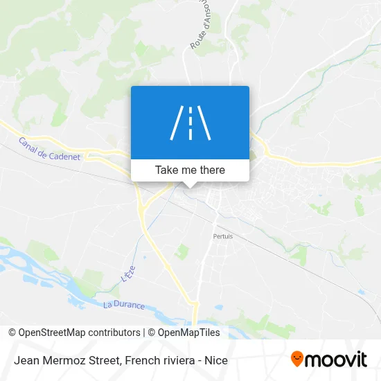 Mapa Rue Jean Mermoz