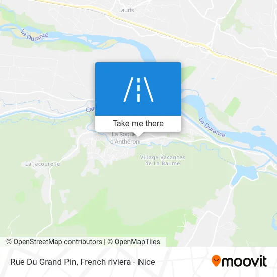 Mapa Rue Du Grand Pin