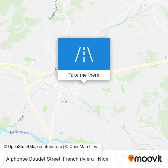 Rue Alphonse Daudet map