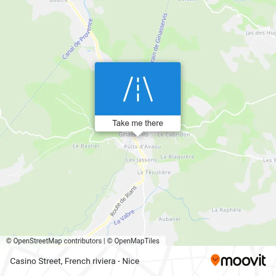 Rue Du Casino map