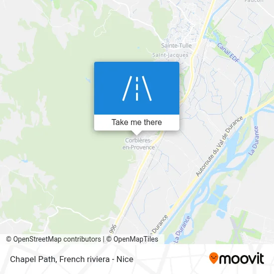 Chemin De La Chapelle map