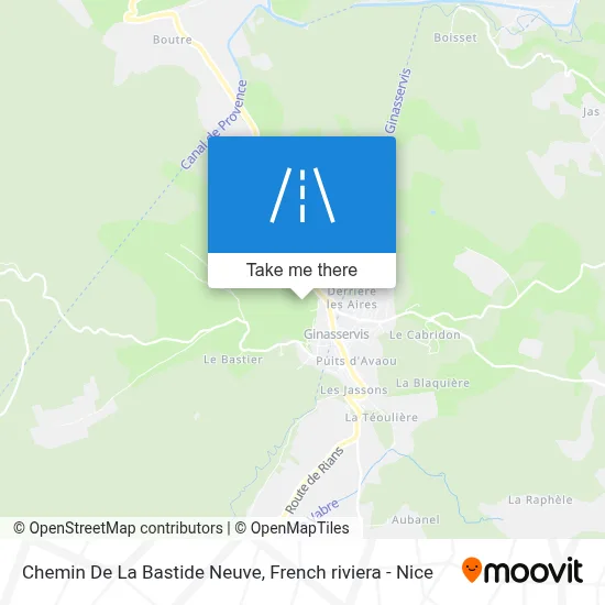 Chemin De La Bastide Neuve map