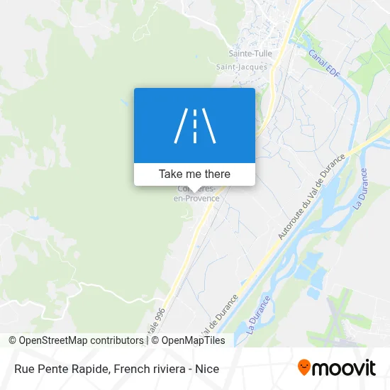 Rue Pente Rapide map