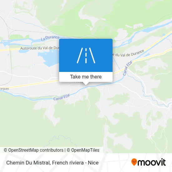 Chemin Du Mistral map