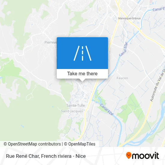 Rue René Char map