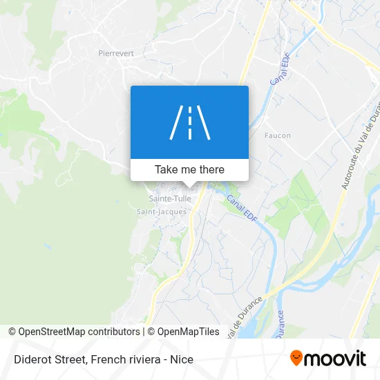 Rue Diderot map