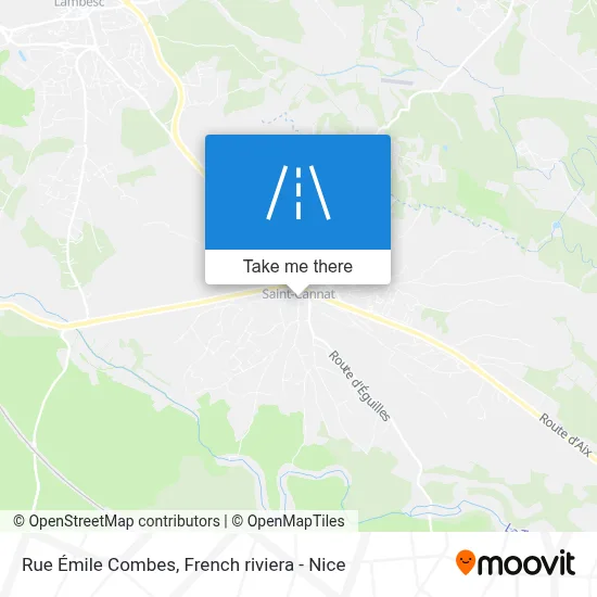 Rue Émile Combes map
